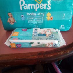 Pampers And Parents Choice Wipes 