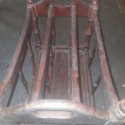 Antique Magazine Holder