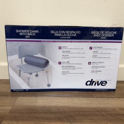 Shower Chair With Back 