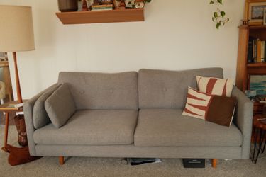 Article mcm sofa couch grey/gray mid century modern