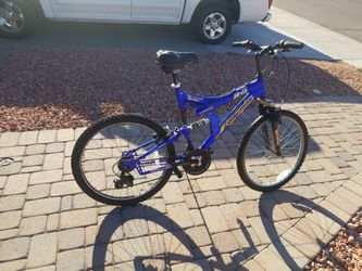 24 Inch Mongoose Xr75 Full Suspension Mountain Bike for Sale in