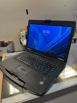 Panasonic CF-54 thoughbook laptop 💻 touchscreen  Intel core i5-5300 @ 2.30GHZ 8GB RAM  500GB hard drive Windows 11 pro no trades-pick up only