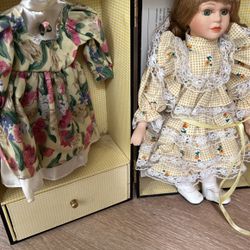 Vintage Porcelain Doll