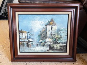 Beautiful framed painting