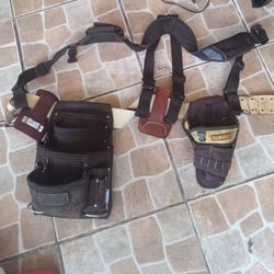 Leather Screw Gun Holster 