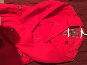 Red jacket