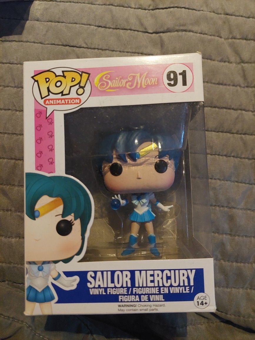 Funko POP Anime: Sailor Moon - Sailor Mercury Action Figure