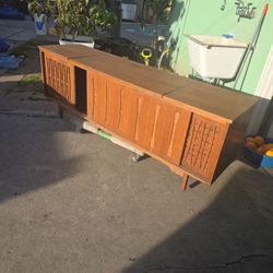 Vintage Mid Century Morse Stereo Console 