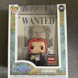 Chicago Comic Con One Piece Poster Shanks 