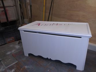 Custom made toybox and shoe racks