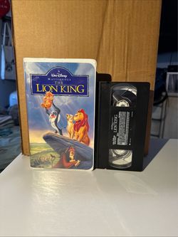 The Lion King Walt Disney Masterpiece VHS