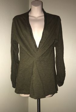 Beautiful olive cardigan for sale !!!