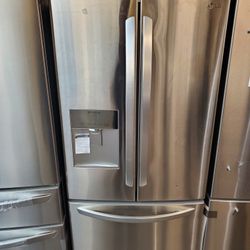 Lg Fridge 3 Door  21.8 Cu Ft
