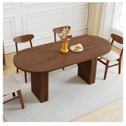 Oval Kitchen Dining Table 