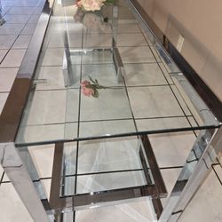 Crome Console Table