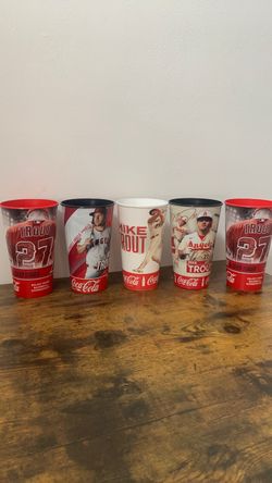 Mike Trout Coca Cola Cups