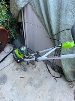 11” Greenworks 8.5amp electric cultivator