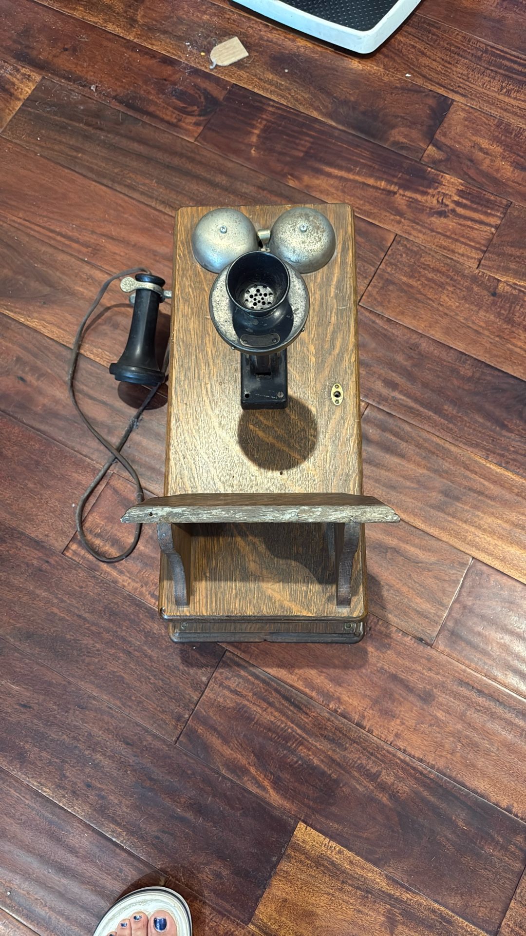 Antique Wall Telephone 