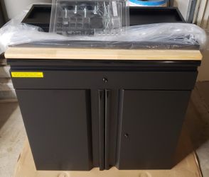 Husky Base Cabinet Heavy Duty Extra Wide MSRP $549