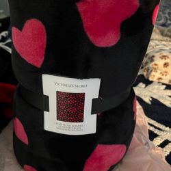 Victoria Secret Valentine's Day Blanket 