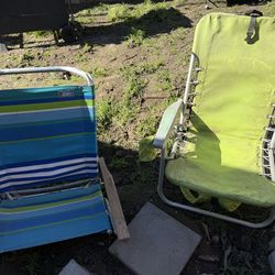 beach chairs