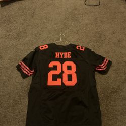49ers Carlos Hyde Jersey 