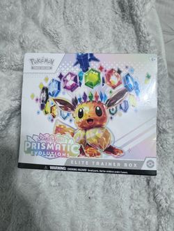 Pokemon Prismatic Evolutions Elite Trainer Box