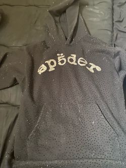 Sp5der Rhinestone Hoodie