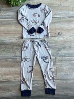 Carter's 2-Piece Football Pajama Set Size 3T