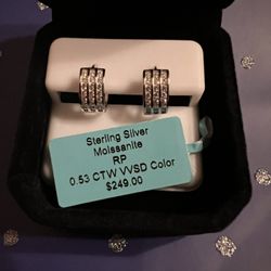 Sterling Silver Hoop Earrings 
