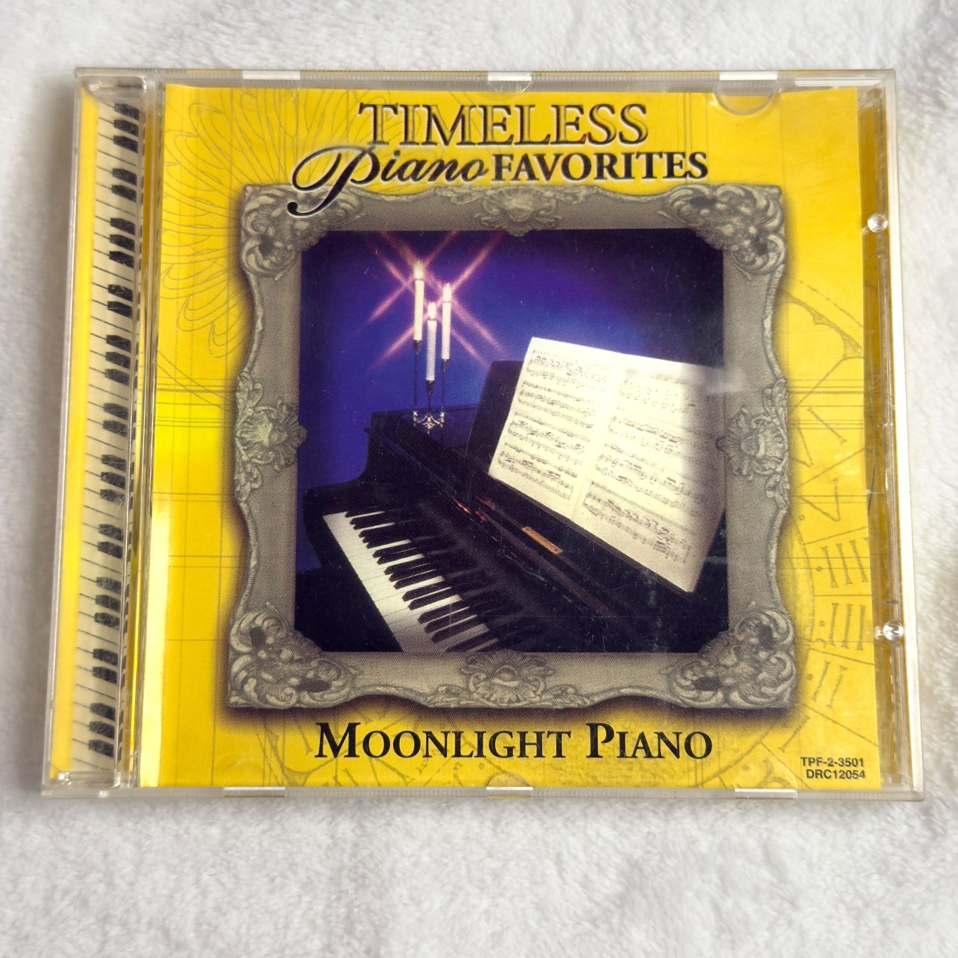 Timeless Piano Favorites CD – Moonlight Piano - Instrumental BMG Madacy 1998