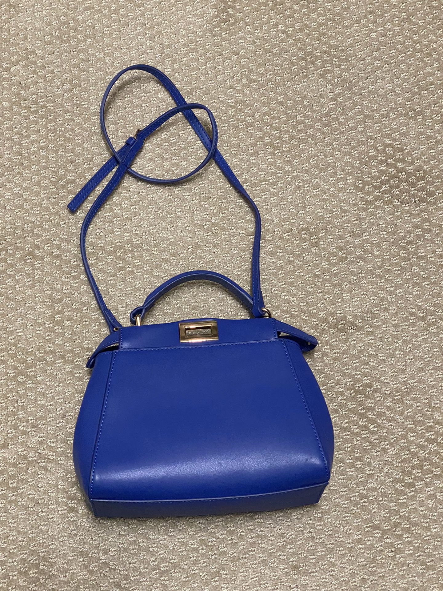FENDI Blue Purse