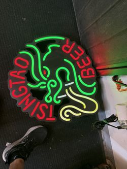 Vintage Tsingtao Neon Light Cannot Find Anymore
