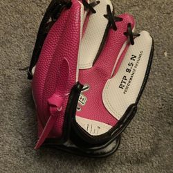 Small baseball mitt