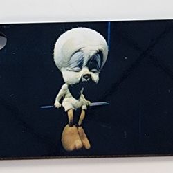 Banksy Art Old Tweety Bird Keychain 