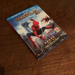 Spider-Man Homecoming (4K UHD, 3D Blu-ray, and Blu-Ray)