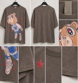 Kanye West Bear Graphic T-Shirt Size XL