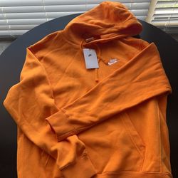 Orange Nike Hoodie