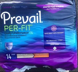 28 Prevail Per-Fit Pull-Up Disposable Underwear Female X-Large Extra Absorbency