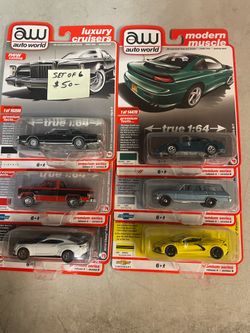 Auto world 2021 set of six