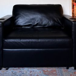 Black Convertible Sofa