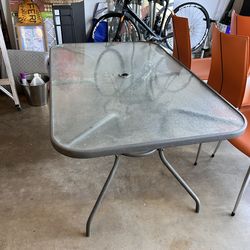 Patio table