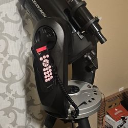 Celestron CPS series 9" electronic telescope with tripod and accessories