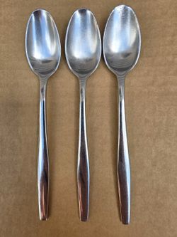 Dansk Variation V JHQ Denmark 1957 6.5" Teaspoons Set of 3 Quistgaard MCM
