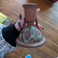 Roseville Candle Holder