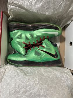 LeBron X Cutting Jade Size 11.5