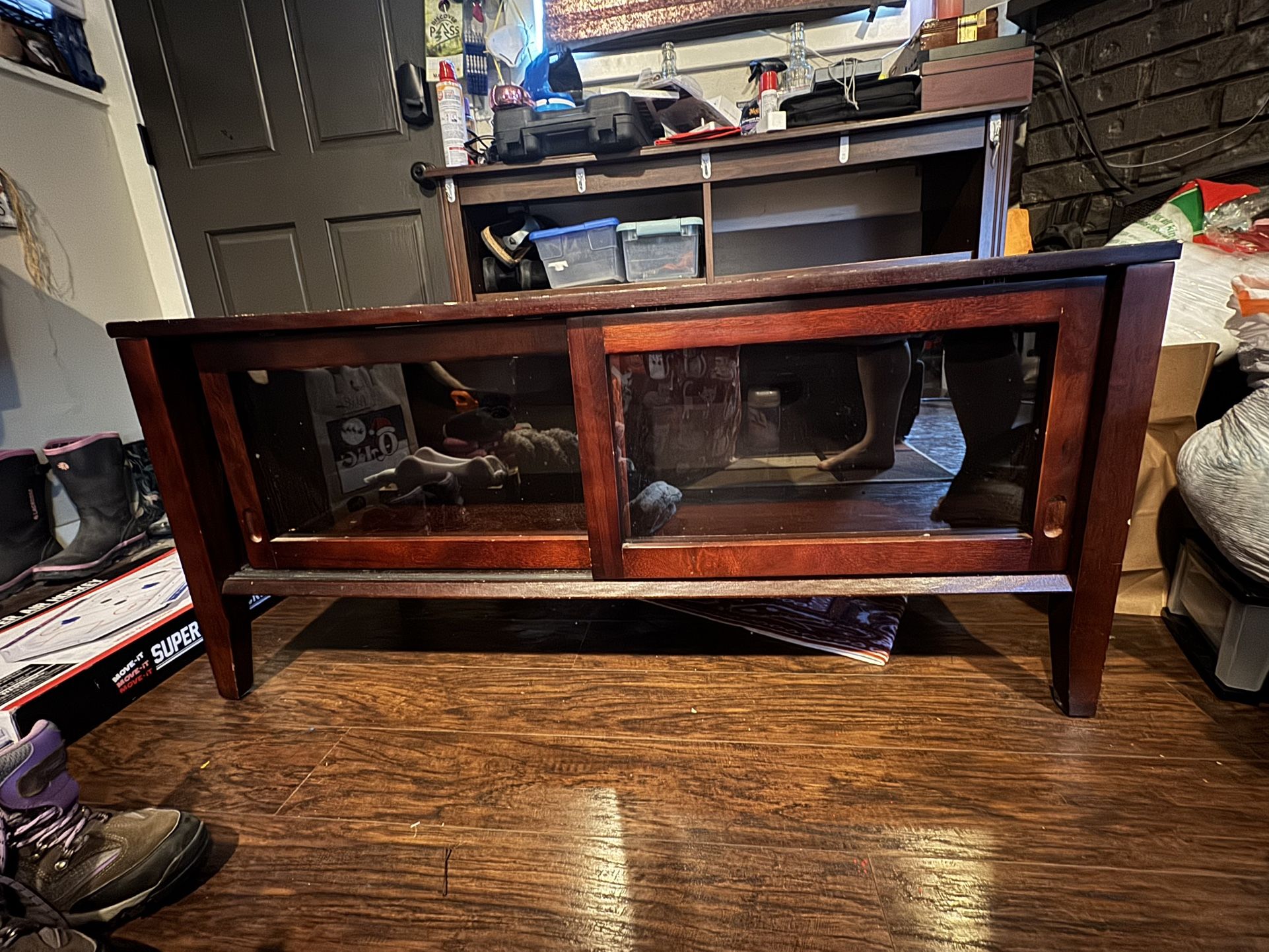 Dark Wood Coffee Table