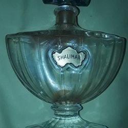 Vintage Shalimar Perfume Bottle 