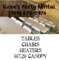 tables & chairs