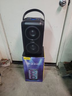 W-KING T9 180W Peak, Portable Bluetooth Party Speakers, With LED Lights